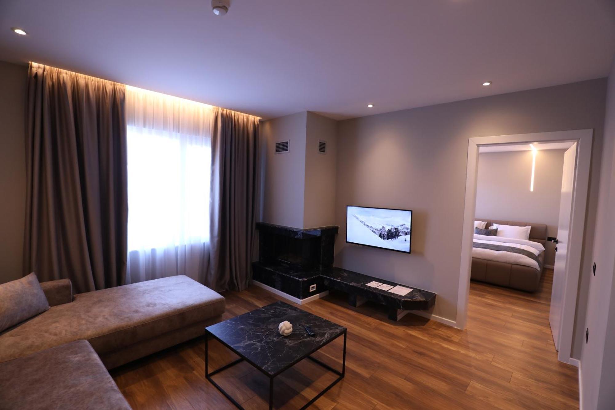 Dallga Suites Tushemisht Exteriér fotografie